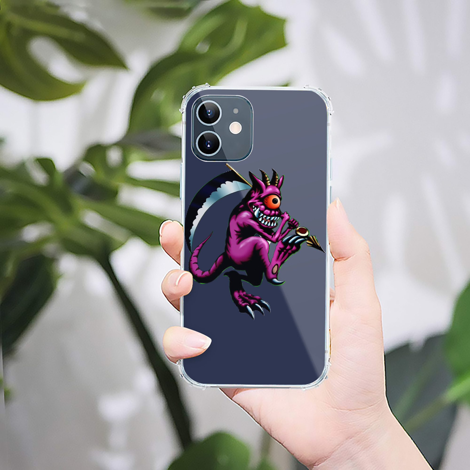 （画像用） 遊☆戯☆王 Yu-Gi-Oh! 【iPhone 12シリーズ対応】透明スマホケース（クリアソフトケース）